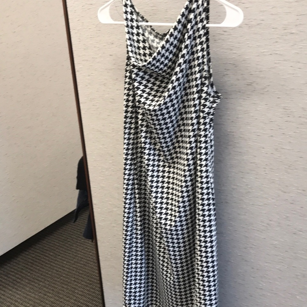 Black and white dress